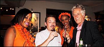 Jägermeister guests posing together